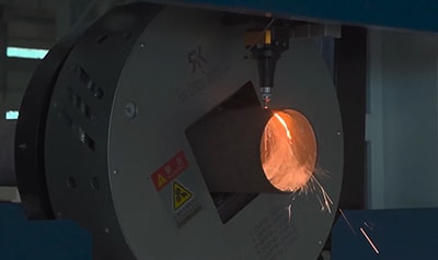 CNC Fiber Laser Metal Tube Cutter